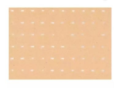 Packaging And Gift Wrapping Perforated Kaft Paper With Embossed Surface