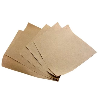 Uncoated Patterned Kraft Wrapping Paper Greaseproof 60" Brown Gift