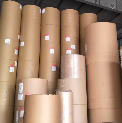 Recyclable Natural Kraft Wrapping Paper Roll Protective 80cm Brown Packing