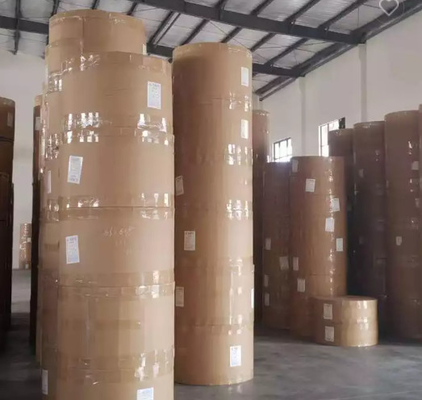 Recyclable Natural Kraft Wrapping Paper Roll Protective 80cm Brown Packing