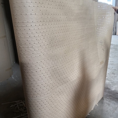 Round Hole Recycled Pulp Punched Paper For Clothing Factory Backing Paper 160gsm